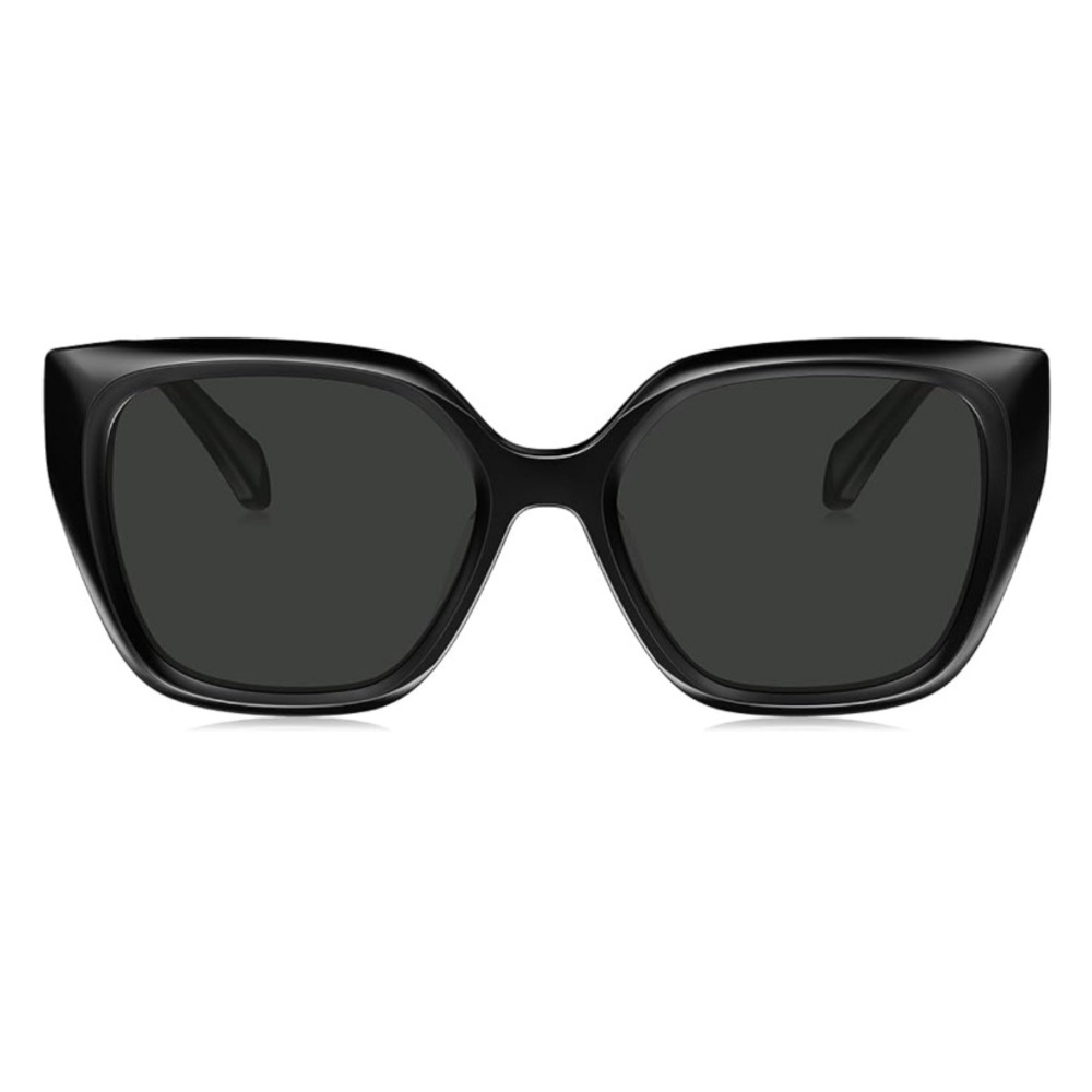 NWT Bolan Oversized Polarized Black Sunglasses - Picture 5 of 16